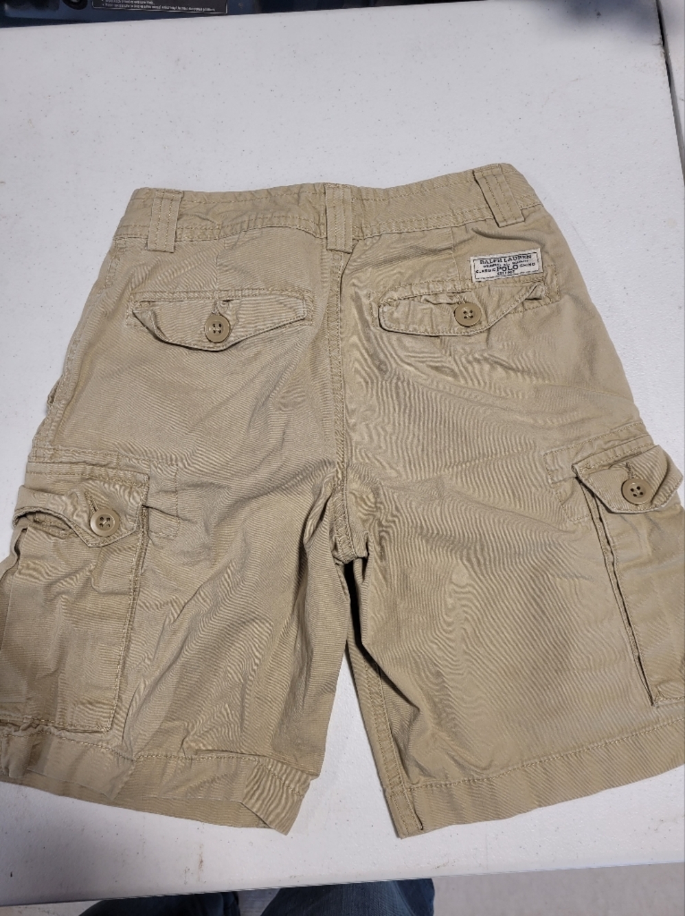 Polo by Ralph Lauren Men's Khaki Cargo Shorts - Picture 4 of 6